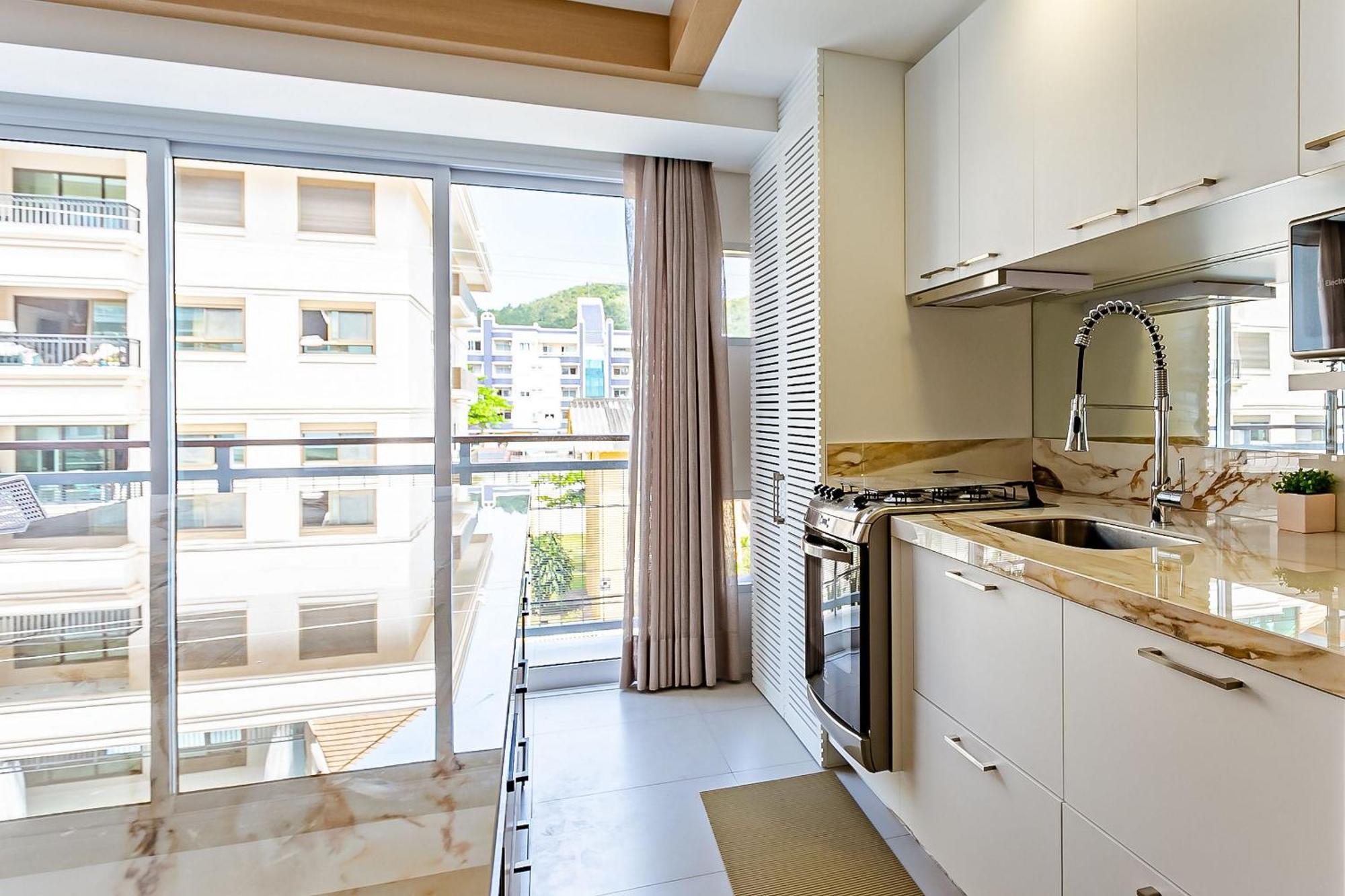 Florianópolis Apto Moderno E Sofisticado Jurere 200M Mar Jrr103 아파트 외부 사진
